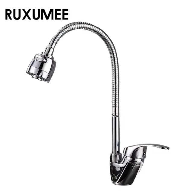 Robinet de lavabo de cuisine Flexible rotatif à 360 degrés – vue 7