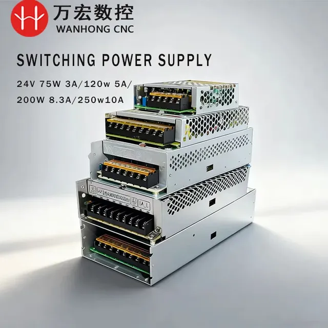 Alimentation découpage 24V 75W 120W 200W 250W…