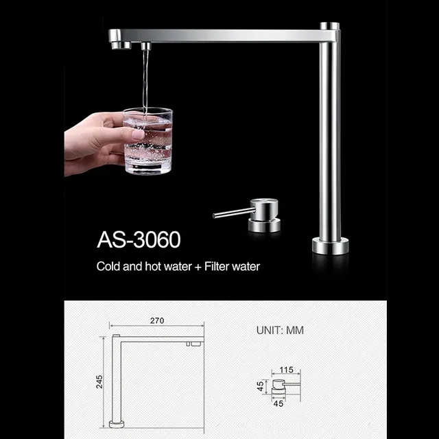 ASRAS-Robinet de levage pour évier de cuisine – vue 5