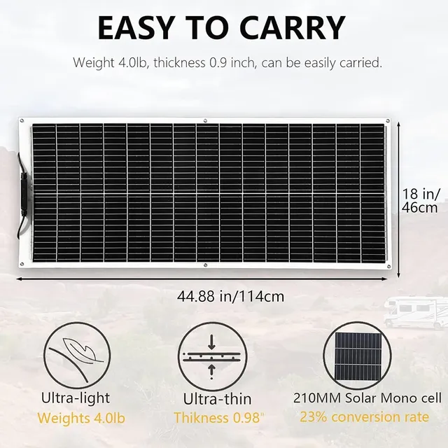 1000W Panneau solaire Cellule solaire 500W panneaux… – vue 4