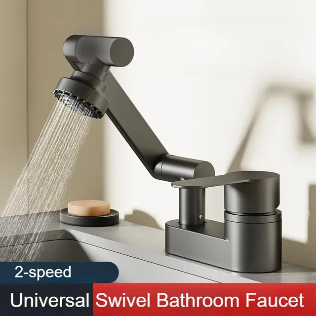 Robinet de lavabo de salle de bains domestique – vue 3