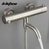 Ensemble de robinets thermostatiques de baignoire et de… – vue 3