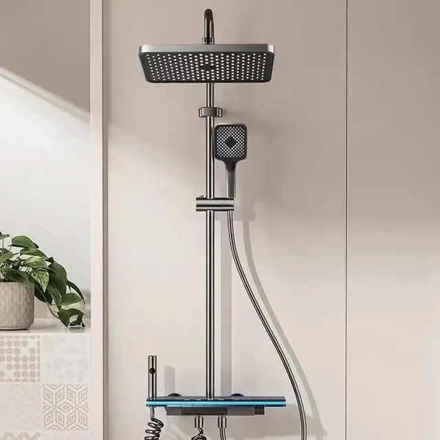 Douche de pluie au design piano haute performance… – vue 2