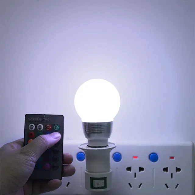 Ampoule LED RGB 220V 110V E27 – vue 4