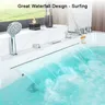 Baignoire moderne multifonctionnelle en acrylique – vue 4