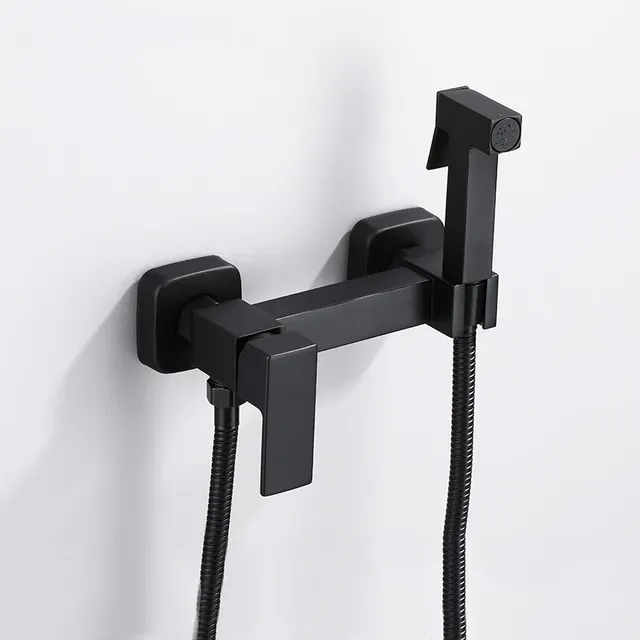 Robinet mitigeur de douche de toilette chromé – vue 3