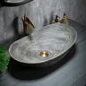 Lavabo en céramique salle de bains éviers cour évier… – vue 5