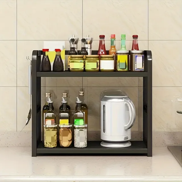Support de rangement de cuisine en acier inoxydable – vue 6
