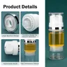 Paquet de 3 bouteilles à pompe sans air 3.4oz/1.7oz… – vue 4