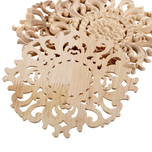 Autocollant de sculpture sur bois non peint – vue 4