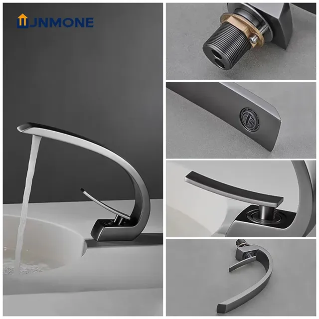 Robinet de lavabo de salle de bains moderne – vue 4