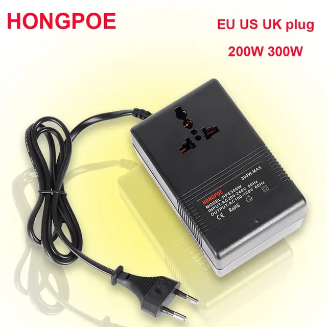 Convertisseur tension voyage 300W abaisseur 220240V… – vue 4