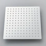 Pommeau de douche pressurisé ultra-mince en acier inoxydable, pommeau de douche à cascade, accessoires de douche