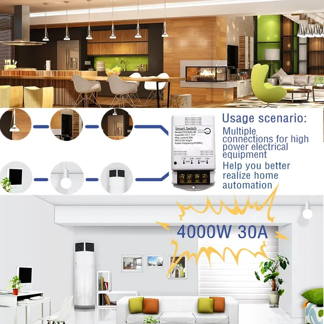 Tuya-Commutateur WiFi intelligent – vue 5