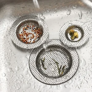 Filtres d’évier d’eau, filtre à mailles, outil de cuisine, couvercle de vidange de sol de salle de bains en acier inoxydable, outils de bouchon de capture de cheveux de douche Filtres d’évier d’eau, filtre à mailles, outil de cuisine, couvercle de vidange de sol de salle de bains en acier inoxydable, outils de bouchon de capture de cheveux de douche