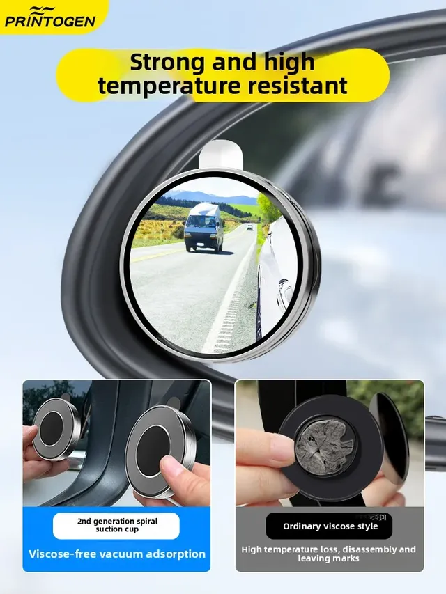 Petit miroir rond rétroviseur de voiture – vue 3