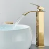 Robinet de lavabo cascade en acier inoxydable – vue 2