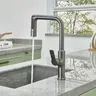 Robinet de cuisine gris pistolet – vue 2