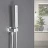 Pommeau de douche en laiton chromé – vue 4