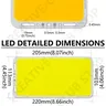 Panneau lumineux LED COB à intensité variable 100W… – vue 4