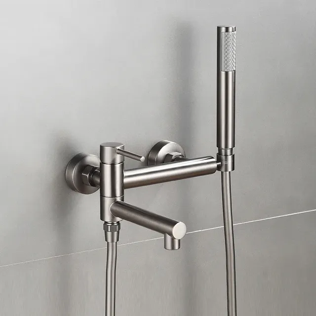 Robinets de centre commercial muraux avec ensembles de… – vue 5