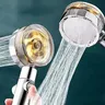 Pommeau douche main rotatif 360 double turbo pressurisé… – vue 1