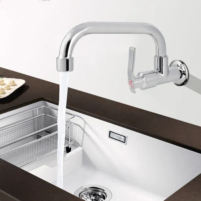 Robinet mural cuisine monocommande levier ergonomique… – vue 2