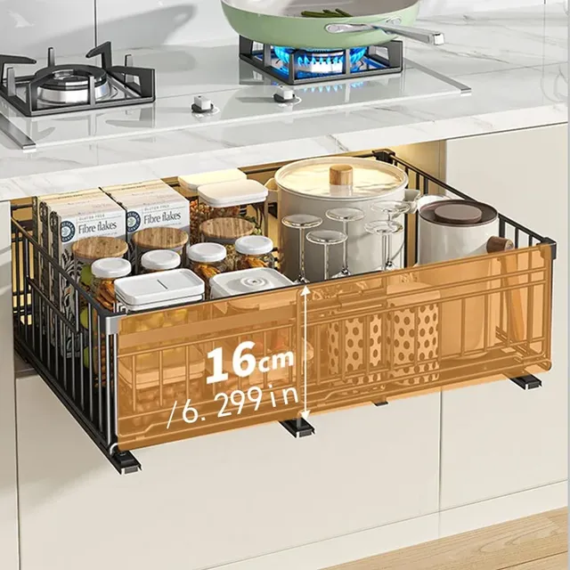 Organisateur cuisine tiroir coulissant extractible… – vue 6