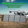 Kit de panneaux solaires flexibles pliables portables – vue 2