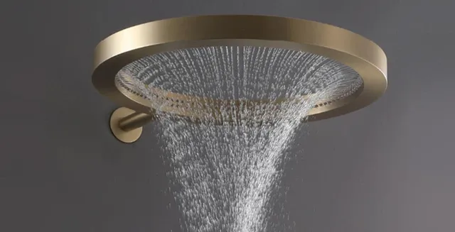 Pommeau de douche mural pour salle de bain – vue 4