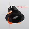 Dimmable LED intégré Zoom 15-60 degrés COB Downlight 7W… – vue 3