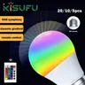 Ampoule LED RGB 16 couleurs E27 AC220V 30W 10W – vue 1