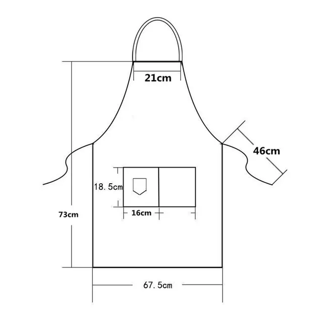 Tablier de cuisine imperméable – vue 3