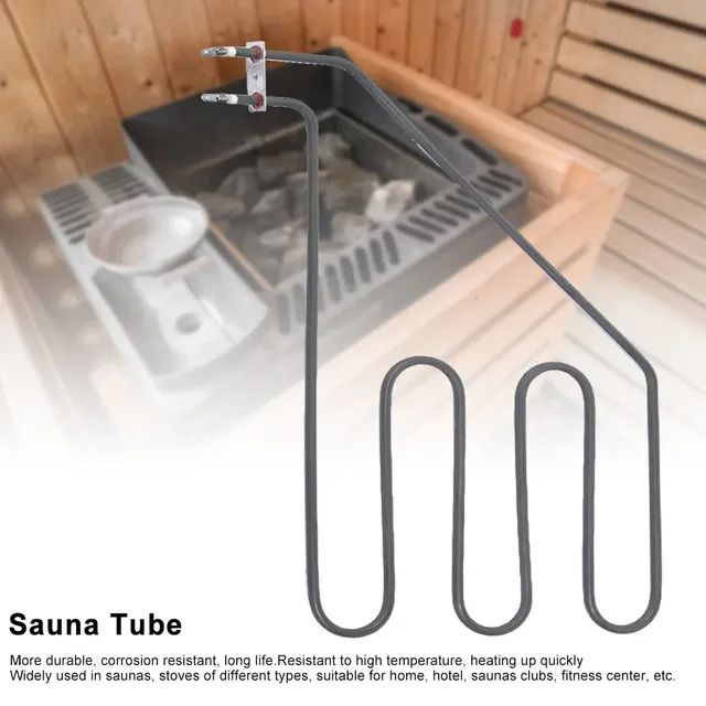 Élément chauffant sauna acier inoxydable tubulaire…