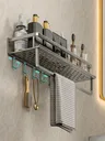 Support de salle de bain étagère de salle de bain espace… – vue 5