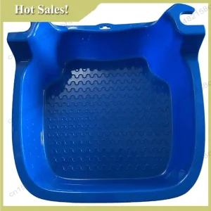 -PQWN bain de pieds de piscine, baignoire de bain de pieds antidérapante, pour piscines hors sol, spas pour laver la sable des pieds, monté sur l’échelle de piscine -PQWN bain de pieds de piscine, baignoire de bain de pieds antidérapante, pour piscines hors sol, spas pour laver la sable des pieds, monté sur l’échelle de piscine
