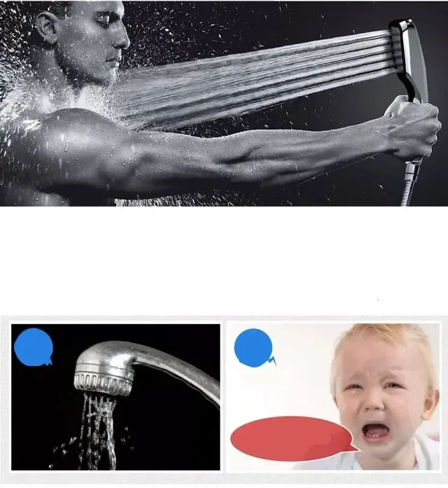 Pommeau de douche à haute pression – vue 3