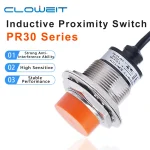 Cloweit PR30 capteur de proximité interrupteur Non affleurant M30 court NPN PNP 12-24V DC 15mm Distance de détection métal inductif commutateur de proximité