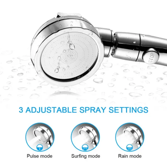 1 ensemble détachable 3 Modes de réglage pomme de douche… – vue 4