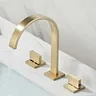 Robinet de lavabo doré – vue 7