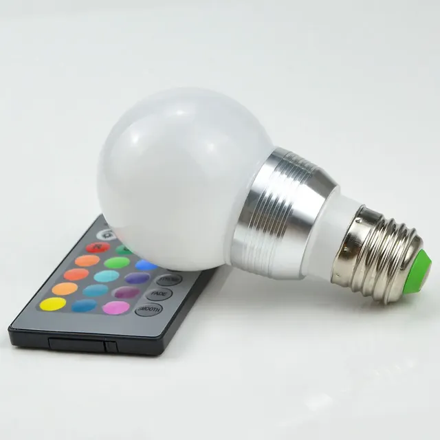 Ampoule LED RGB 220V 110V E27 – vue 3