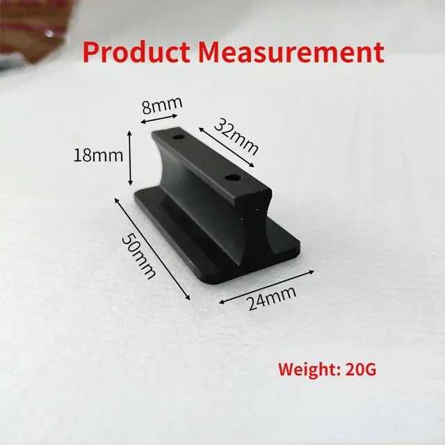 Boutons d'armoire de cuisine noir mat – vue 6