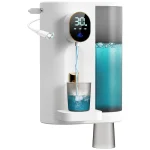 distributeur rincebouche automatique électrique intelligent écran LED rechargeable USB 1200mAh 600ml réglable quatre niveaux doseur tactile hygiénique compact