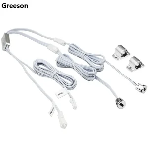 Capteur LED d&rsquo;ouverture/fermeture de porte d&rsquo;armoire de meubles, interrupteur de proximité IR 12V 24V pour contrôleur de lumière de porte et de tiroir