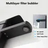 Robinets ABS noir carré lavabo évier baignoire grue… – vue 2