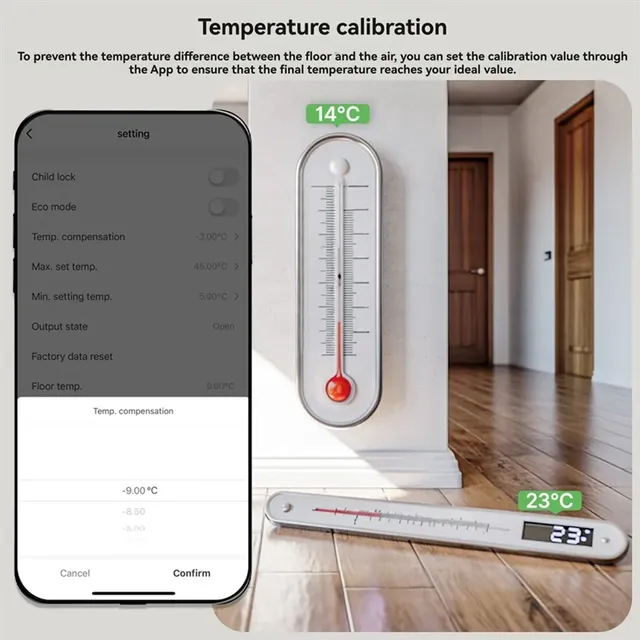 FORW-interrupteur de chauffage au sol pour maison… – vue 5