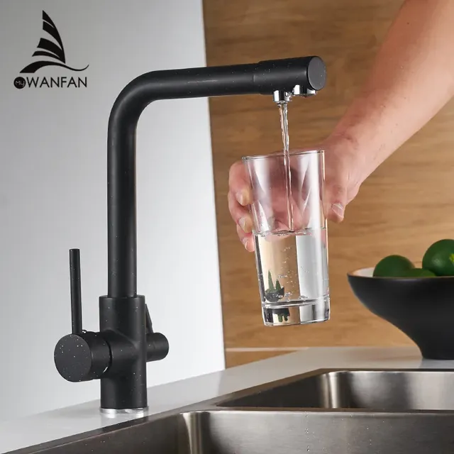 Filtre robinets de cuisine robinet mitigeur monté sur le… – vue 3