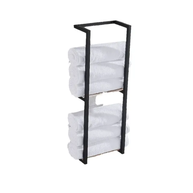 Support rangement mural acier inoxydable double… – vue 5