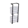 Support rangement mural acier inoxydable double… – vue 5