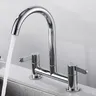 Robinet évier cuisine laiton chromé bec…